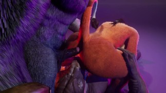 Furry Cowgirl sendvič 3D