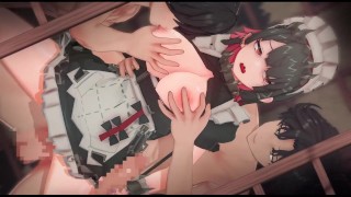 【Zenless Zone Zero Ellen Joe #02】gangbang Animation Hentai 3D. (Doigté, branlette, pipe, sexe)