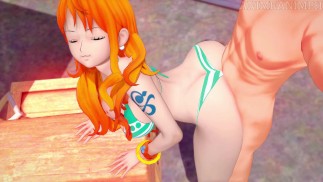 ワンピースから中出しまでのNamiをクソ-アニメ変態