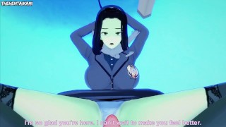 Shego z Kim Possible daje ci footjob hentai POV