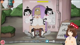 Fuckerman Lewd Park #6 - Trio avec des filles mime aux gros seins de Derpixon - Jazziuu - Gameplay