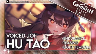 [ Voiced JOI ] Hu Tao's Friends With Benefits Service ( Light Femdom | Teasing | Endurance )