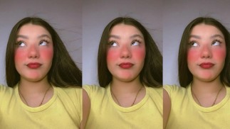 Beautiful une influenceuse latine colombienne donne des leçons de maquillage puis a des relations sexuelles