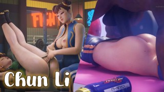 Chun Li est le plus gros cul et la plus grosse pute au monde - Jazziuu