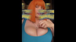 Chanelフロストのポケモンは誰だ|ビッグTitty MILFディープクリーブ
