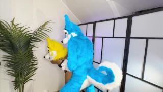 FURRIES EM ACASALAMENTO DE CALOR, CUM DENTRO