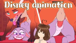 Fodendo minha esposa vagabunda creampie dentro dela (animação Zootopia disney furry) - Jazziuu