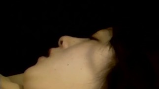 Japanese babe takes small dick in her pussy