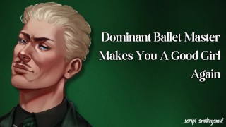 Le maître de ballet dominant fait de vous une bonne fille à nouveau