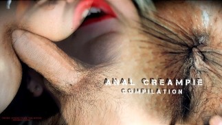 Pierwszy raz analny - Creampie Orgasm - Beauty Dojrzała mamuśka - Kompilacja.