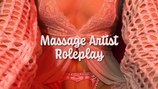 ASMR Masajes artista juego de rol con sonidos de loción