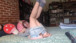 Shy Trans Femboy's First Time--Frisky F Fox