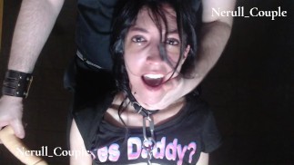 Nerull_Couple - Lady Unrull Sessão de treinamento hardcore submisso #1-2