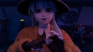 Lexa et Skye ayant un moment de gourd - Fortnite Animation