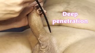 Vermoeide lul massage. Speelgoed