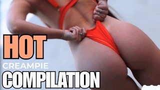 🔥🔥🔥MEILLEURE COMPILATION 💥 CREAMPIE Remplissez-moi - Hot demi-soeurs - parfait 🤩