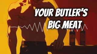 Sucking Your Butler Dry | M4M NSFW Audio