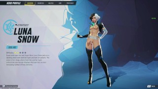 Marvel Rivals mod nu Luna Snow futa floppy et dressé