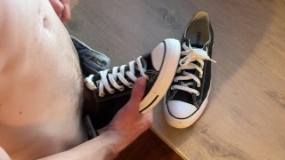 Cum on my Converse