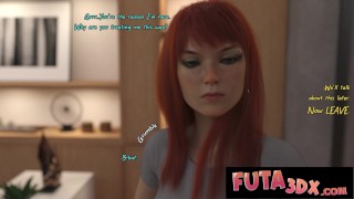 Redhead Futa Professeur Enfonce Sa Bite Dans La Chatte - Bande Dessinée