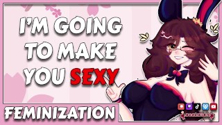 Mistress Makes you into a Lewd Bunny Girl [Feminization] ASMR
