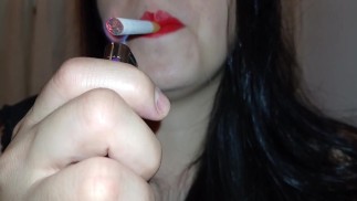 Goddess Pierina Smoking POV