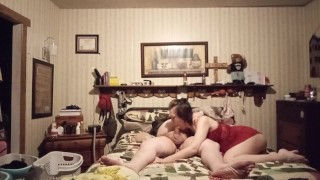 Marido cums para rápido depois de alucinante reverso cowgirl!