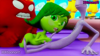 Inside Out - Angry Disgust Fear Three Some Part A