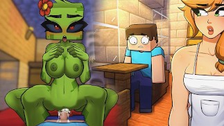 Minecraft parody Game Sex Scenes Gallery game Play . Girl Friend and Cute Green girl Sex Compliation
