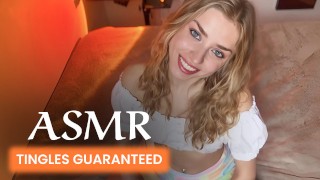 ASMR * Delikatna blondynka Mic pompuje twojego kutasa i doprowadza cię do spermy * Lissa Piccola