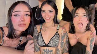 Nervöses, dünnes Mädchen bei ihrem ersten Blowjob-Casting – 18-jähriger heißer Fick