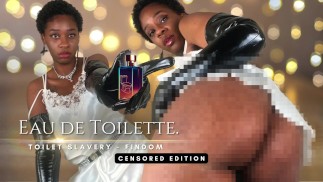 Eau De Toilette. Full Video (Pixel Ver.) eKRYSTALLINE Toilet Slavery Findom Ebony Femdom Humiliation