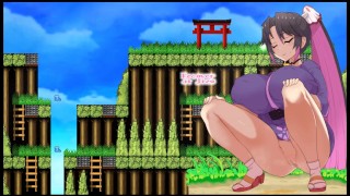 Sakura Gozen [ Hentai Game ] Ep.1 Busty SAMOURAI  OUTDOOR CREAMPIE !