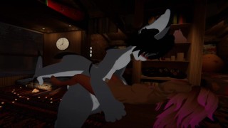 Shark baise un ami I’m movie world (vrchat)