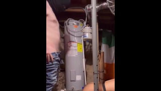 Анонимное разведение в подвале без презерватива