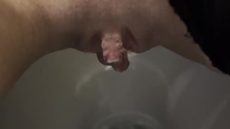 Schau wie ich pinkle.