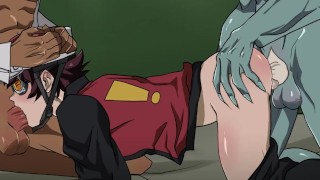 ZappとZedのLeonardoベッドでの3P(NSFWアニメーションパロディ)