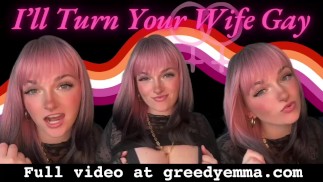Vou transformar sua esposa em gay - Findom homewrecker Cheating esposa corno