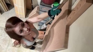 背が足りない女大工リョウカ🔨 素人,日本人,無修正,個撮,フェラ,セックス,手コキ,騎乗位,作業服,建築女子,建設女子,土方女子,ワークマン女子