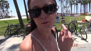 Go to the beach with Ashley Stone leading the way!