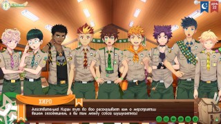 Game: Friends Camp, Path 2, Episode 48 — Kiran's Introduction to Friends (Russian voiceover)