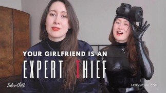 Votre copine porte des combinaisons, des gants et des masques à gaz en latex parce qu’elle est une VOLEUSE EXPERTE [TEASER]