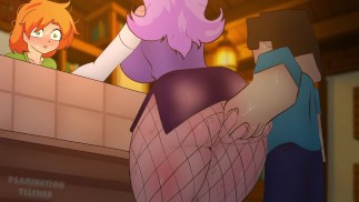 FULL:Minecraft - v prdeli návštěvník obchodu ! Hentai Anime sex 2d 2025