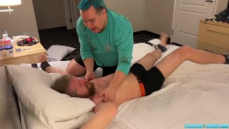 Bear DILF Bound Dominates And Tickles Hot Hairy Dudes