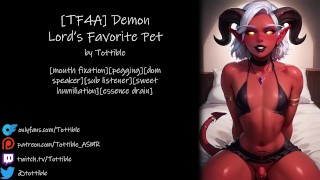 [TF4A][F4A] Animal de estimação favorito do Demônio Senhor || NSFW ASMR