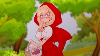 Malá Red Karkulka šla na procházku a setkala se s perverzákem Hentai Anime sex (kreslené porno) 2d 2025
