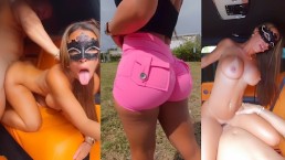 Miami Latina slečna Lexa sebrána a ošukána v Rolls Royce Cullym - Teddy Tarantino