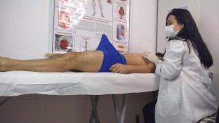 Patient gets erection when he feels the nurse's touch