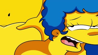 THE SIMPSONS HOMER AND MARGE CREAMPIE CARTOON PORN VIDEO