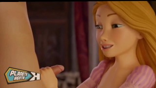 Rapunzel Sex oral Blowjob